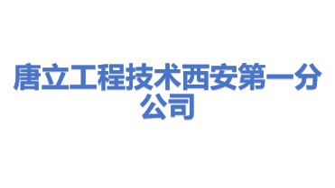 唐立工程技术有限公司西安第一分公司