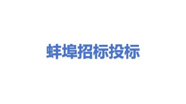 蚌埠市招标投标咨询服务有限公司