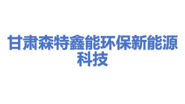 甘肃森特鑫能环保新能源科技有限公司