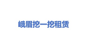 峨眉山市挖一挖工程机械租赁有限公司