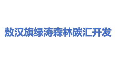 敖汉旗绿涛森林碳汇开发有限公司