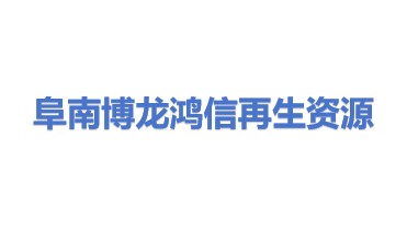 阜南县博龙鸿信再生资源有限公司