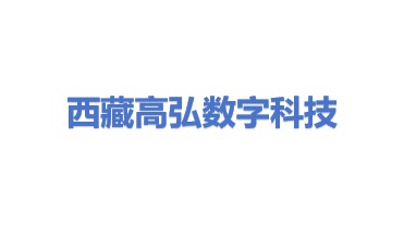 西藏高弘数字科技有限公司