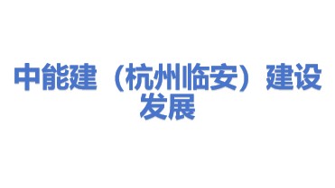 中能建（杭州临安）建设发展有限公司