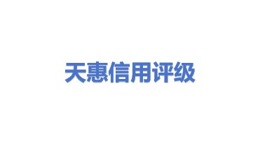天惠信用评级有限公司