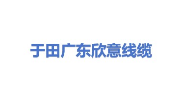 广东欣意线缆有限公司于田分公司